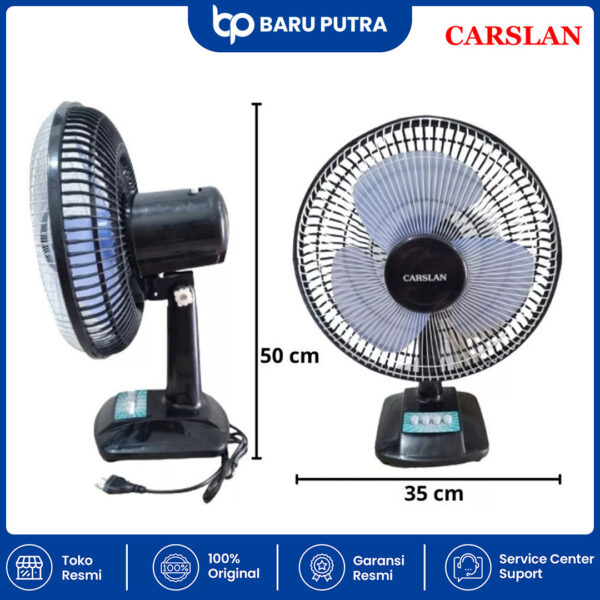 Carslan Kipas Angin Meja 12 Inch CS-121 - Gambar 3