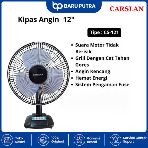 Carslan Kipas Angin Meja 12 Inch CS-121