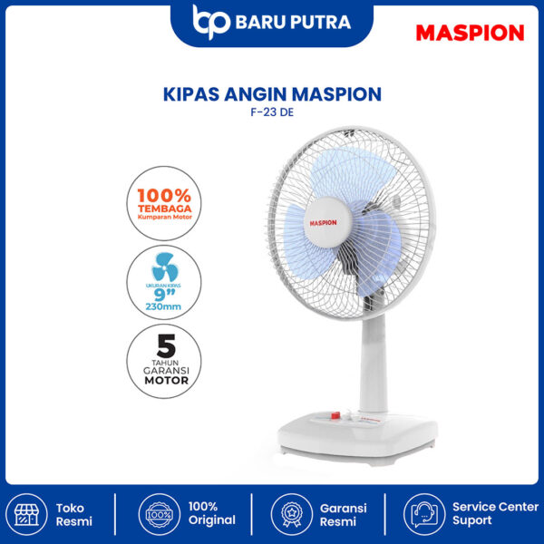 Maspion Kipas Angin Meja Desk Fan 9 Inch F-23 DE