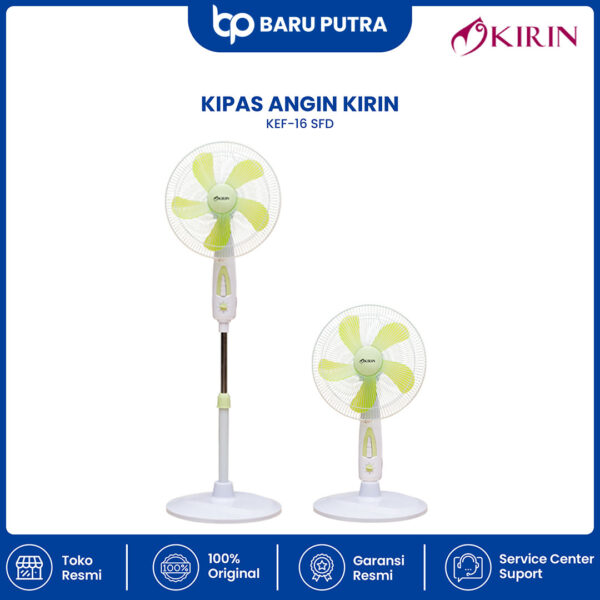 KIRIN STAND FAN DUO CYRCLE MOTOR BEARING|KEF-16SFD - Gambar 2