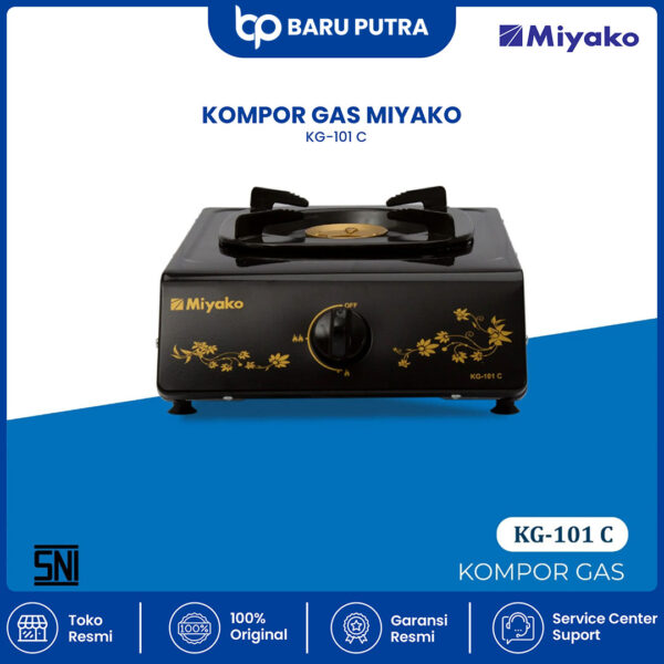 Kompor Gas Miyako KG101C - 1 Tungku