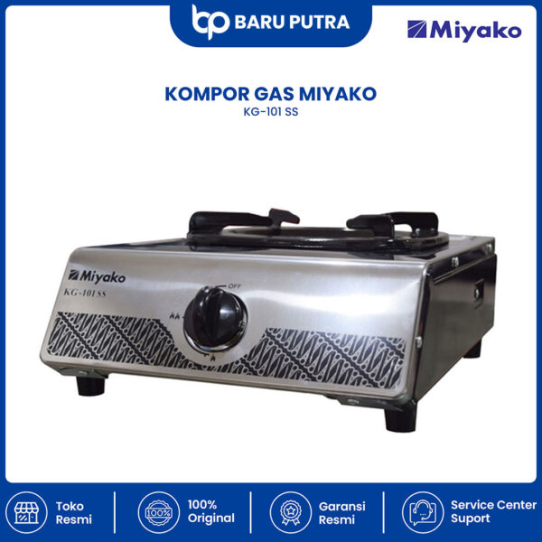 Kompor Gas Miyako KG101SS - 1 Tungku - Gambar 2
