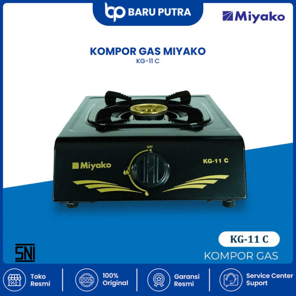 Kompor Gas Miyako KG11C - 1 Tungku