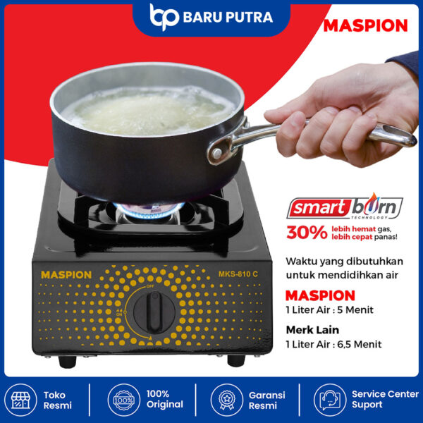 Maspion Kompor Gas 1 Tungku MKS 810 C - Gambar 6