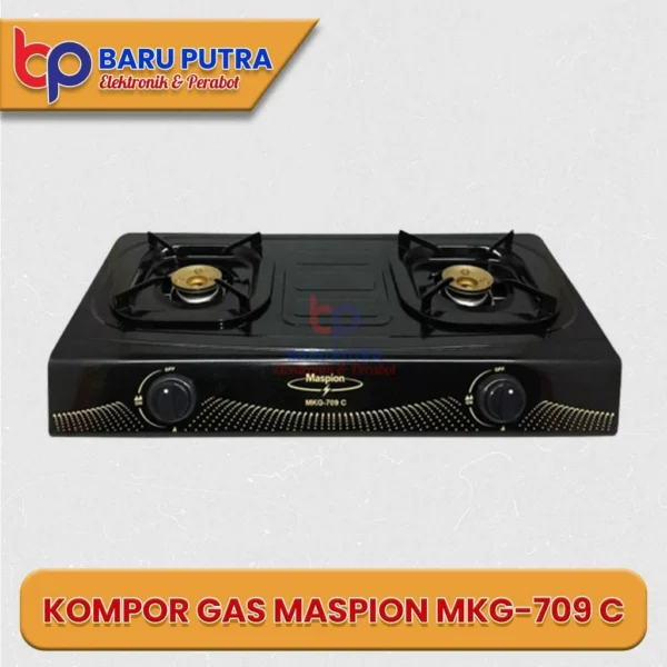MASPION MKG-709 C KOMPOR GAS 2 TUNGKU (COATING)