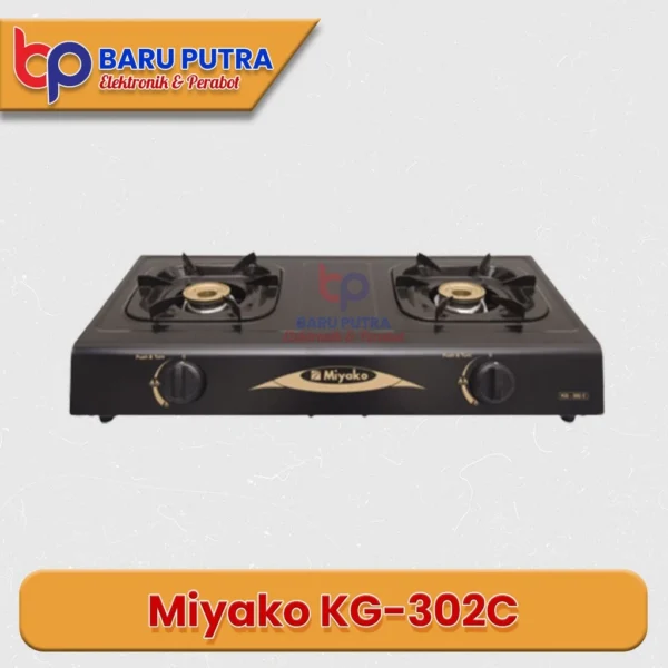 Kompor gas Miyako 2 tungku KG-302C